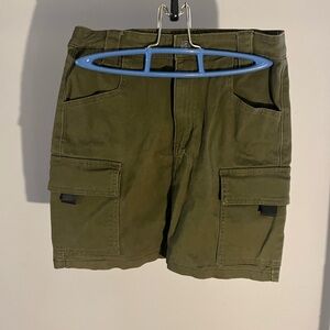 Ardene Men's Olive Cargo Shorts